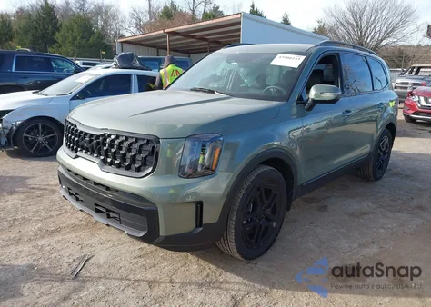 2025 Kia Telluride Ex X-Line из США, поврежденный, VIN 5XYP3DGC7SG698097